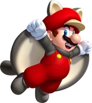 Flying Squirrel Mario.