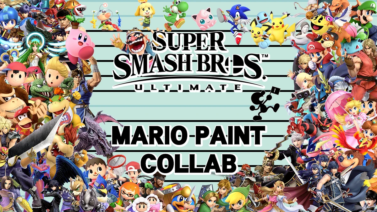 Super Smash Bros. Ultimate Collab Mario Paint Composer Wiki Fandom