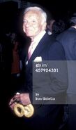 Mark Goodson attending the book party for Don Hewitt, November 14, 1985