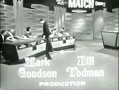 The Match Game - 1962