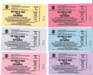 Assorted tickets (2007)