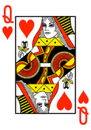 The Queen of Hearts. This design also suits her very well.