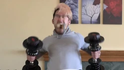 MARKIPLIER'S MASSIVE MUSCLES screen