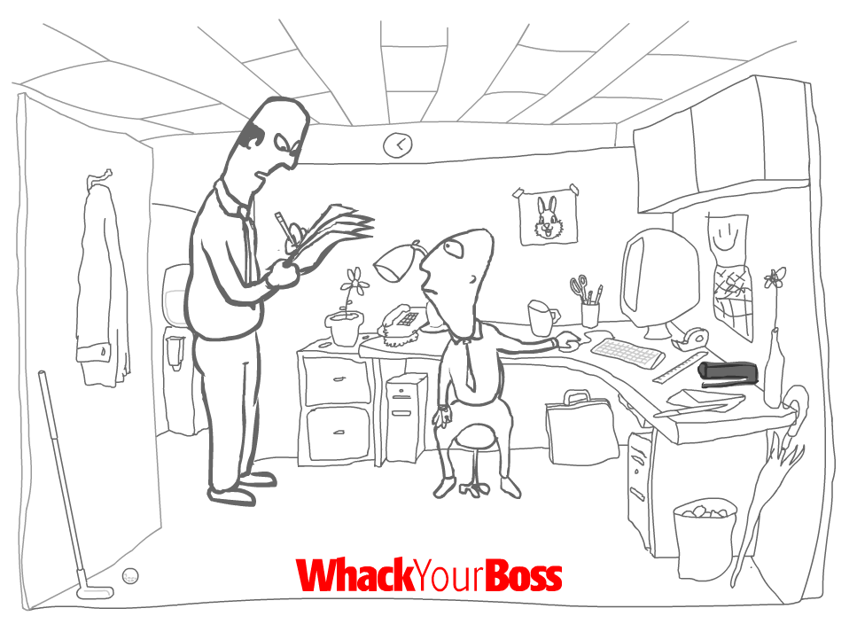 Whack your boss fantasy edition