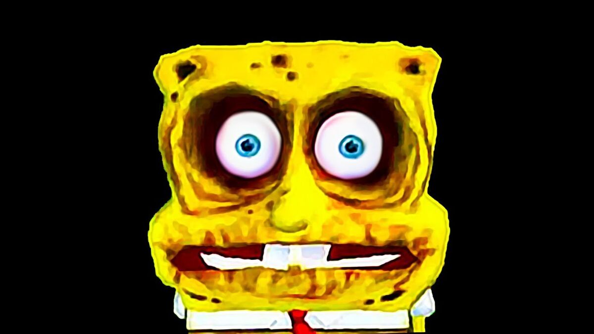 scary spongebob