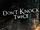 Don't Knock Twice