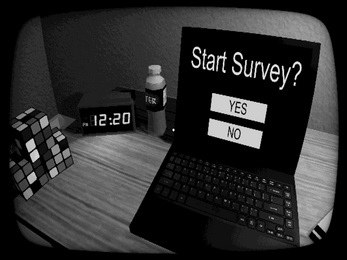start survey game jumpscare｜TikTok Search