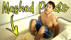 Mashed potato bath tub