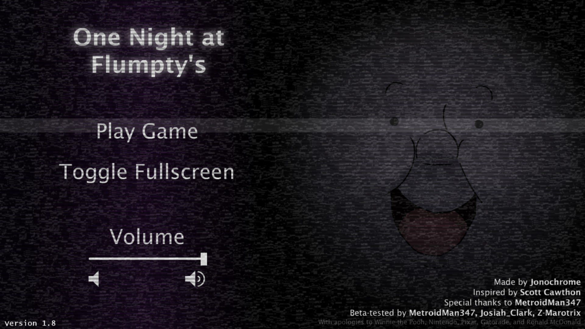 CLICK IF YOU DARE!!  One Night at Flumpty's 
