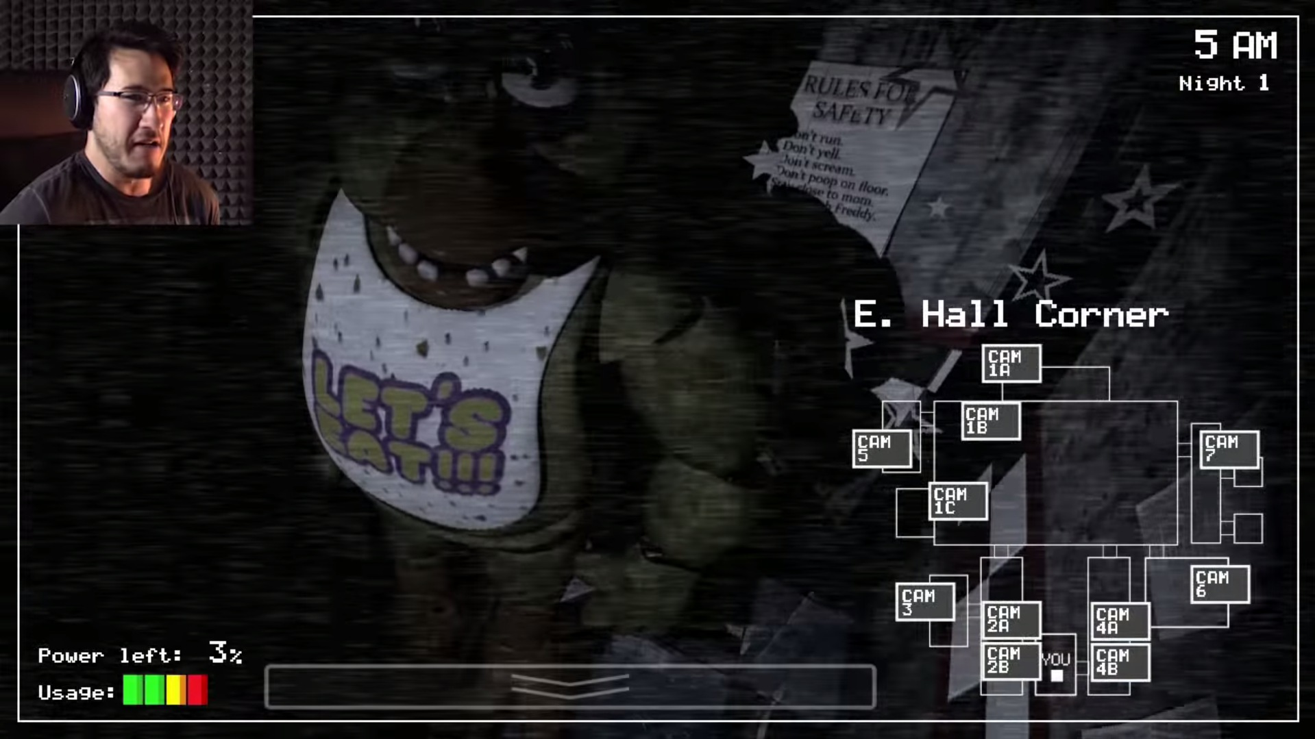 WARNING: SCARIEST GAME IN YEARS  Five Nights at Freddy's - Part 1