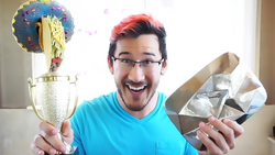 MARKIPLIER'S DIAMOND PLAY BUTTON!!