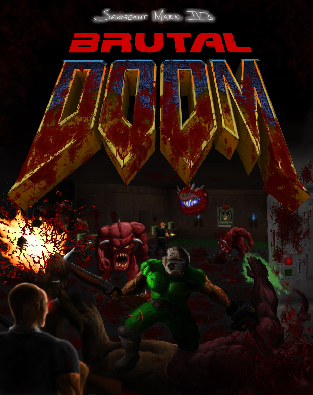 Brutal doom on steam фото 12