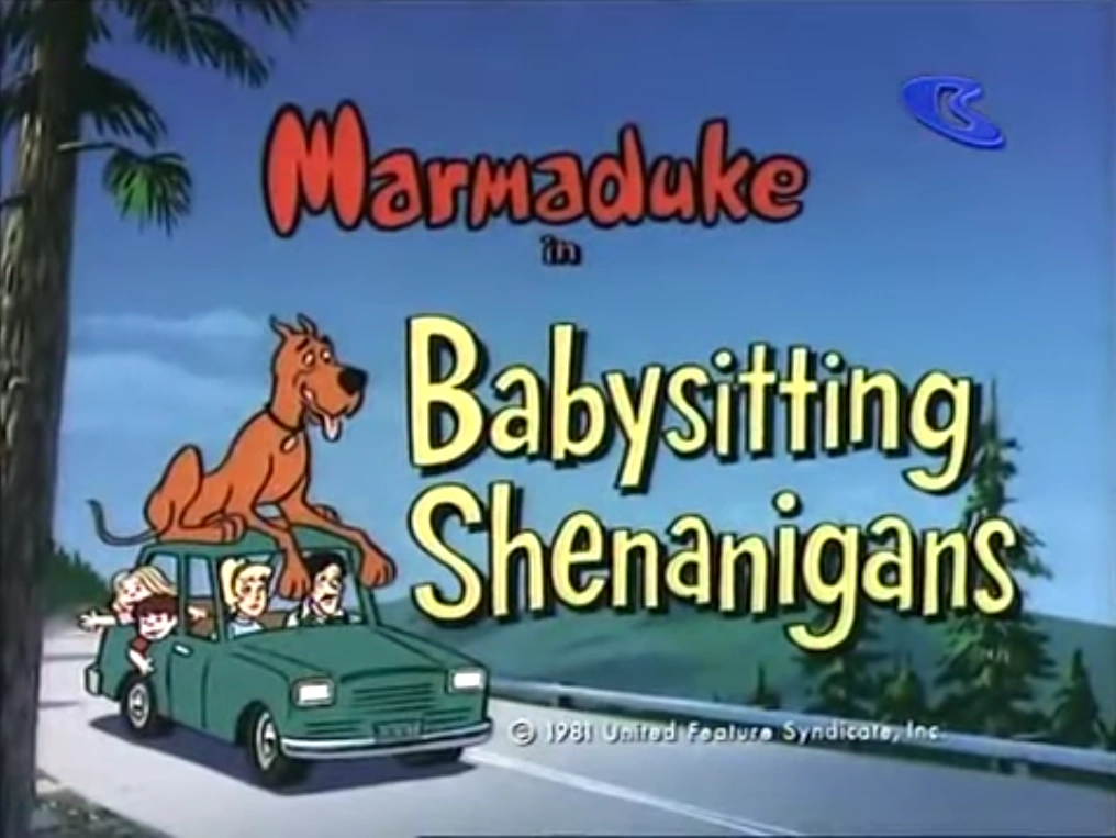 Baby Sitting Shenanigans Marmaduke Wiki Fandom
