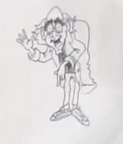 Bud's future self, as drawn by Kelly