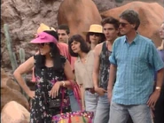 As Yetta, one of the tourists at Hellhole National park in "Route 666 (Part 2)"