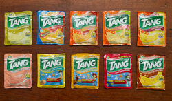 Tang packet flavors