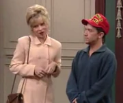 Judy returns home to see that Bud has "counseled" virgin daughter Judy.