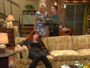 Bud using the TV Guide to determine when Peg was still conscious in "The Stepford Peg".