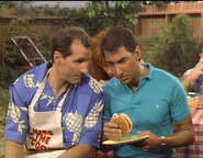 Al explaining to Steve his secret to marriage... and how to make a Bundy burger