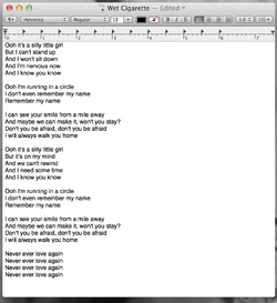 Wet Cigarette | Mars Argo Wiki