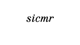 SICMR Website Screenshot