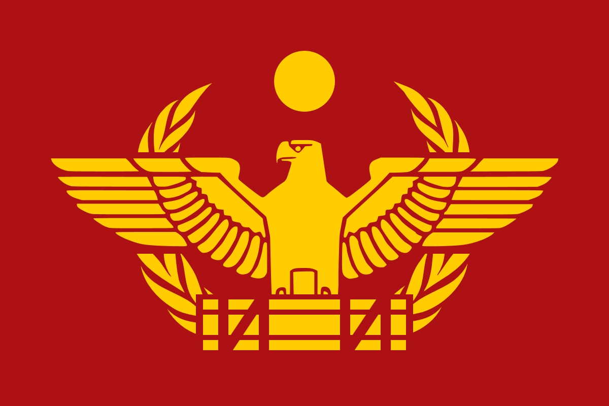 Римская империя флаг