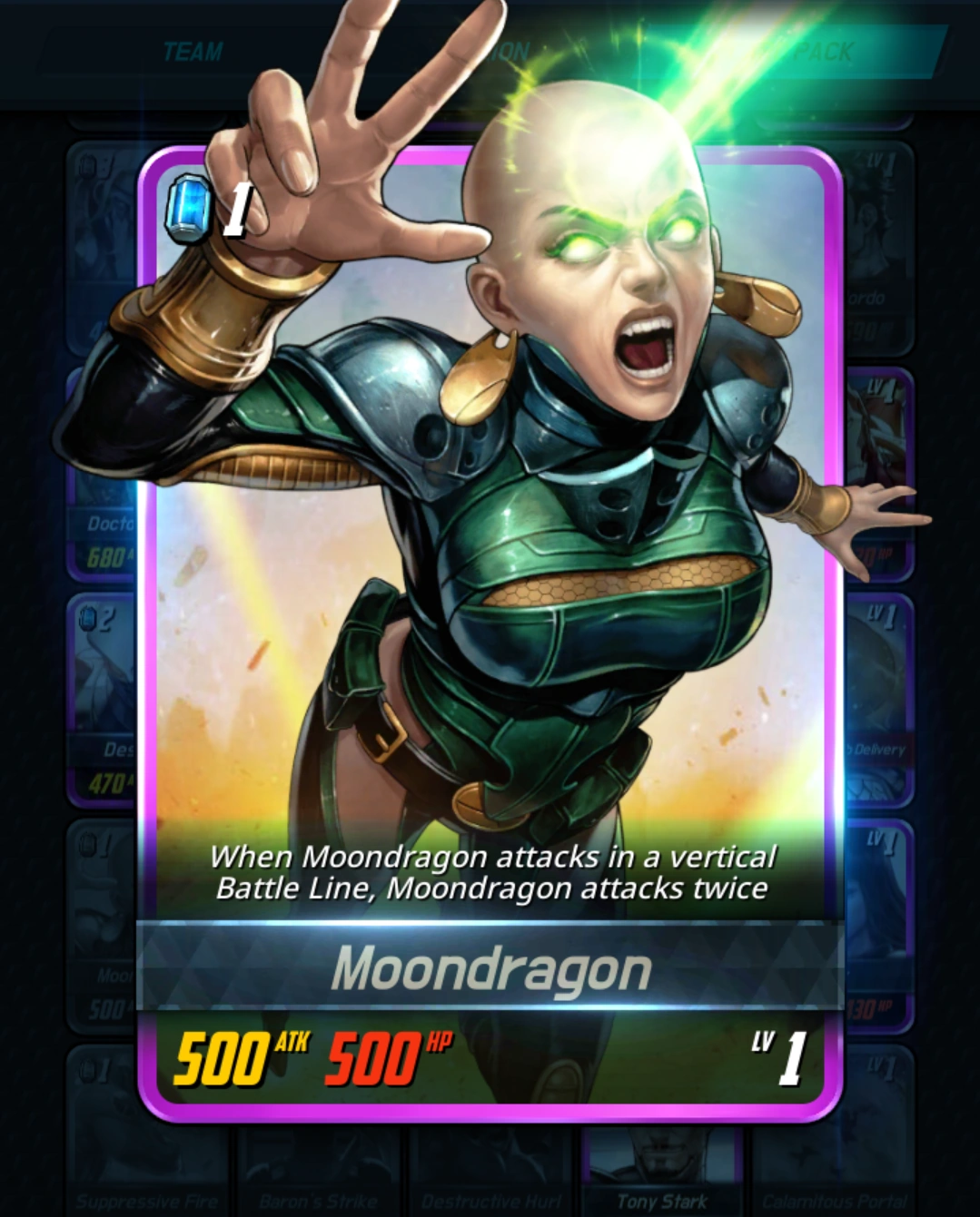 Moondragon | Marvel Battle Lines Wiki | Fandom