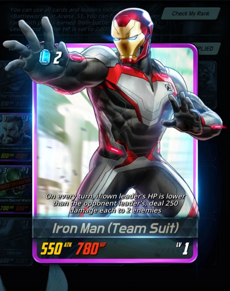 Iron Man (Team Suit) | Marvel Battle 