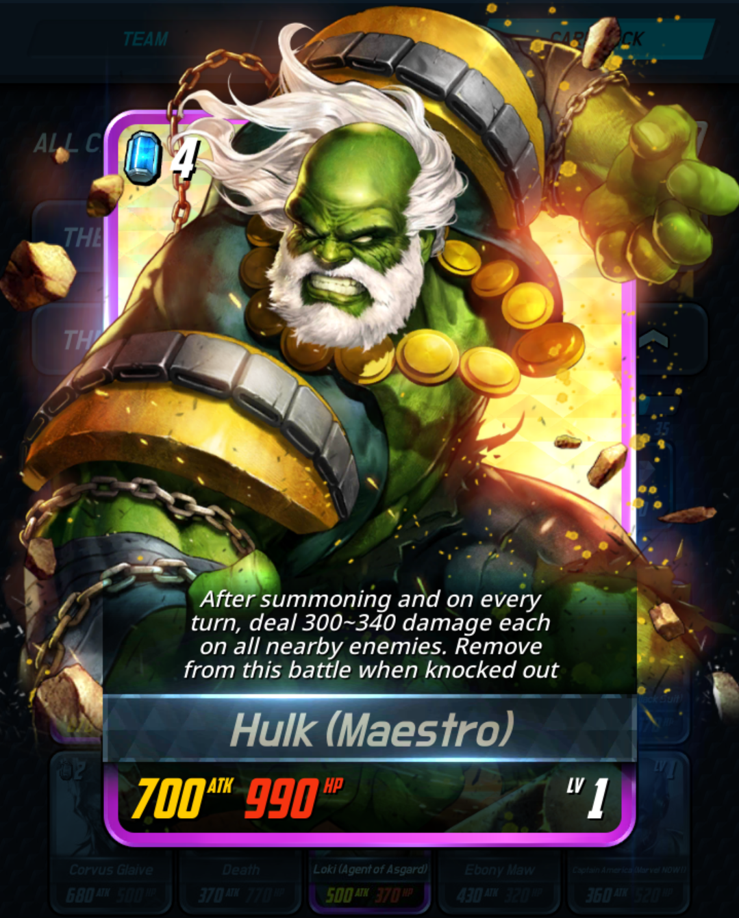 Hulk (Maestro) | Marvel Battle Lines Wiki | Fandom