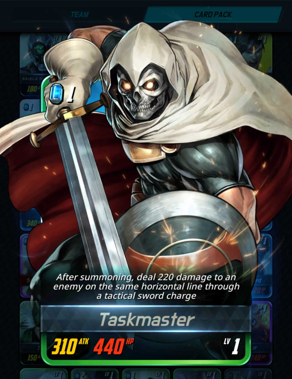 Taskmaster | Marvel Battle Lines Wiki | Fandom