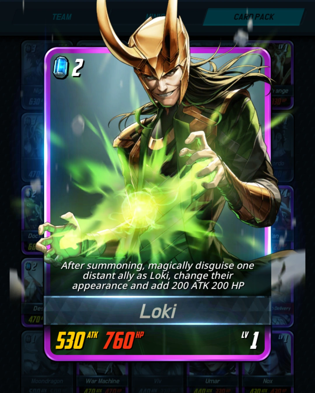 loki mtg card Dragon Shield Matte Art Viking Loki Standard Size 100 ct Card Sleeves  Individual Pack : Amazon.sg: Office Products main image 1
