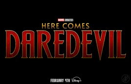 HERE COMES DAREDEVIL LOGO II