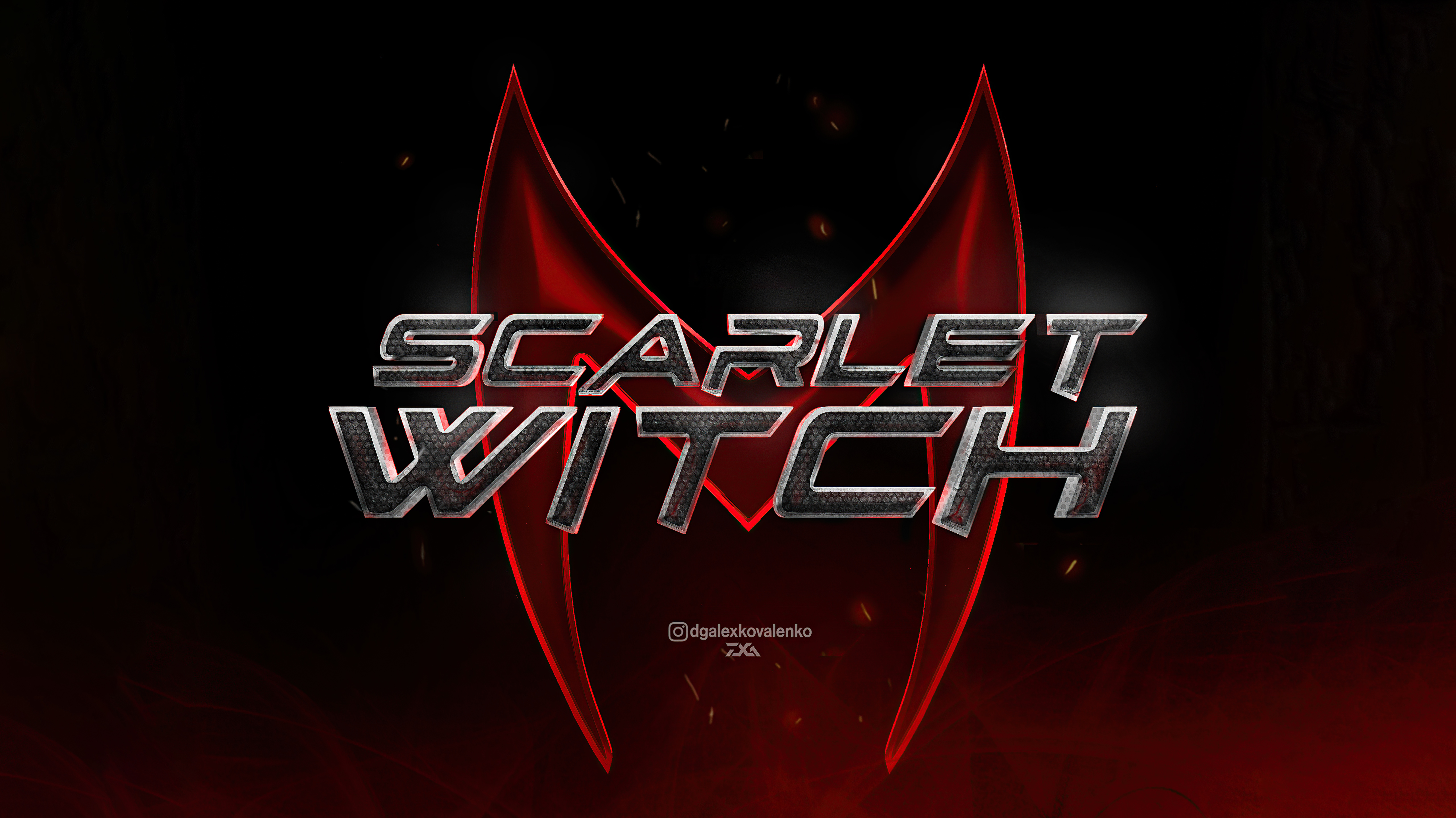 Scarlet Witch Logo History: Scarlet Witch Symbol & Wandavision
