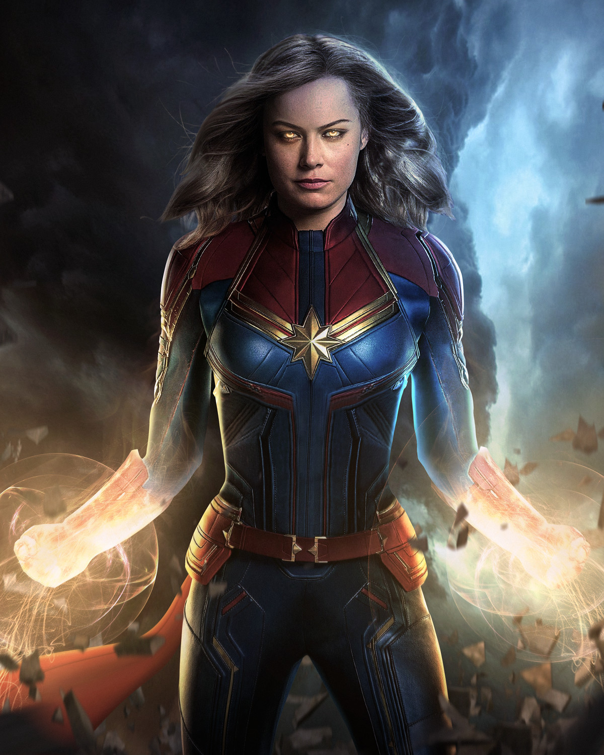 captain marvel wallpaper carol