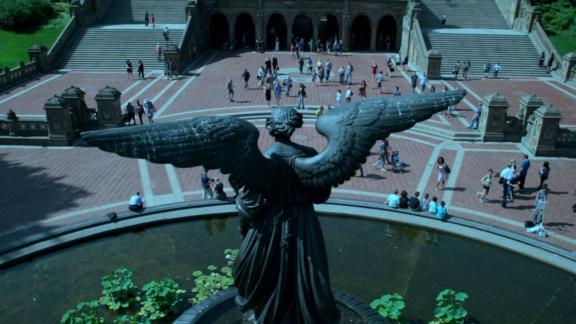 Bethesda Terrace in Avengers (2012) - Fantrippers