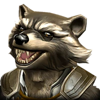 Rocket Raccoon portrait