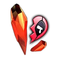 Shattered Heart Crystal Shards