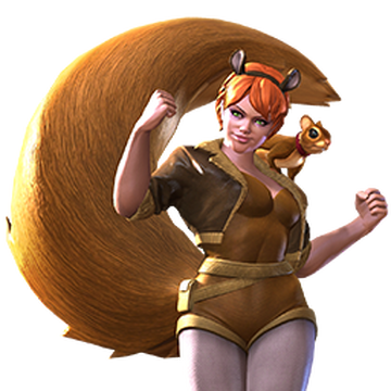 Marvel Strike Force - Squirrel Girl screenshots only.