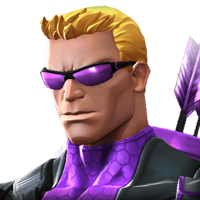 Hawkeye portrait