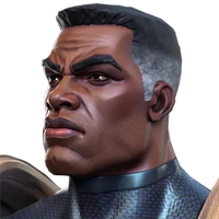 Blue Marvel portrait