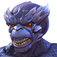 Dragon Man portrait