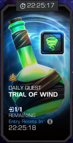 Trial of Wind tile