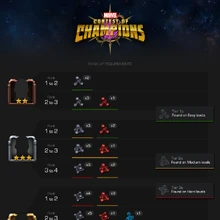 Rank Up Marvel Contest Of Champions Wiki Fandom