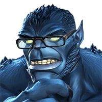 Beast portrait