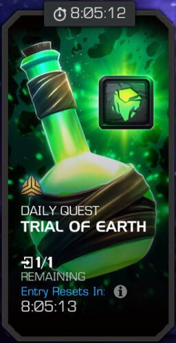 Trial of Earth tile