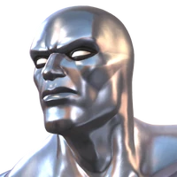Silver Surfer portrait