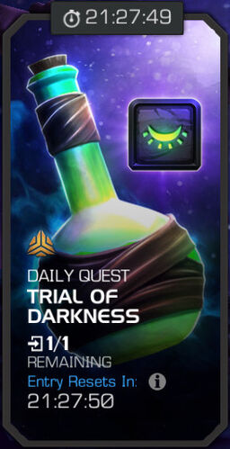 Trial of Darkness tile