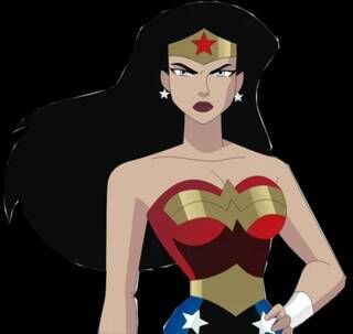 The DCAU's version of Wonder Woman was my official introduction to her  character (and one of my big childhood crushes). : r/DCAU