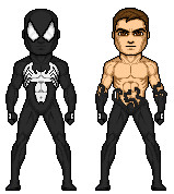 Symbiote Spider Man Mico Hero by AnthonyRobertPrice8