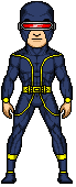 X Men micro heroes by Mentor6pclear-cyclops